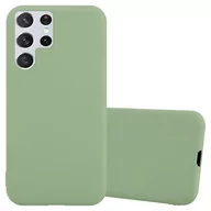 Etui i futerały do telefonów - Pokrowiec Do Samsung Galaxy S22 ULTRA Etui w CANDY PASTELOWY ZIELONY TPU Silikon Obudowa Case Cover Ochronny Plecki Cadorabo - miniaturka - grafika 1