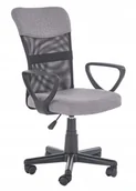 Fotele i krzesła biurowe - Fotel biurowy Timmy krzesło obrotowe popiel - miniaturka - grafika 1