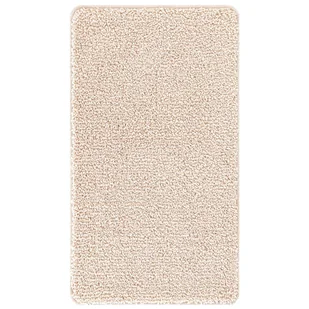 vidaXL Kremowy Bawełna 70 x 120 cm Dywanik łazienkowy Prostokątny - Dywaniki łazienkowe - miniaturka - grafika 1