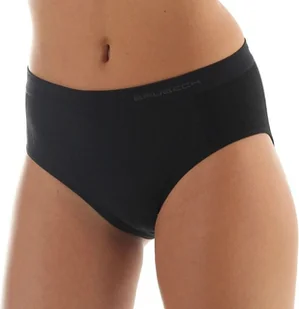 Brubeck Biodrówki damskie classic Comfort Wool czarne r. M HI10080 - Bielizna sportowa damska - miniaturka - grafika 1