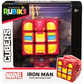 Zabawki interaktywne dla dzieci - Zabawka kostka Rubika SPIN MASTER Rubik's Iron Man 3x3 6071041 - miniaturka - grafika 1