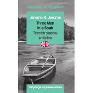 Książki do nauki języka angielskiego - Three Men in a Boat. Trzech panów w łódce. Czytamy w oryginale - miniaturka - grafika 1