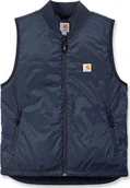 Kamizelki męskie - Carhartt Kamizelka Carhartt Shop Vest Navy - miniaturka - grafika 1