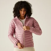 Kurtki i kamizelki sportowe damskie - Regatta Damska kurtka przejściowa pikowana Hurden Różowy, Rozmiar: 44 - miniaturka - grafika 1