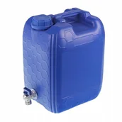 Kanistry - Pojemnik Na Wodę 10L-Niebieski Metalowy Kranik Z Gwintem U Dołu PNW013ND - miniaturka - grafika 1