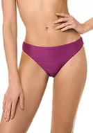Stroje kąpielowe - goldenpoint Bikini damski kostium kąpielowy, niski krój, fioletowy, M - miniaturka - grafika 1