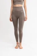 Spodnie damskie - Drop of Mindfulness Damskie spodnie dresowe CORA Dusty Bronze, XS, Zakurzony brąz, XS - miniaturka - grafika 1