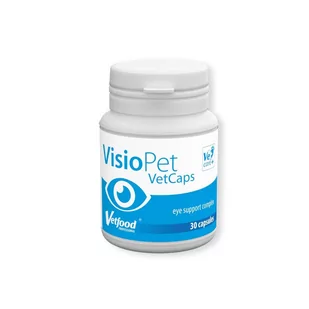 Vetfood VisioPet VetCaps 30 caps - Pielęgnacja uszu i oczu zwierząt - miniaturka - grafika 1
