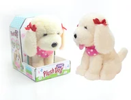 Zabawki interaktywne dla dzieci - HH POLAND SA, Pies pluszowy pudel z dźwiękiem - miniaturka - grafika 1