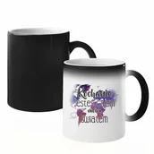 Kubki - Kochanie, jesteś całym moim światem - magiczny kubek z nadrukiem - miniaturka - grafika 1