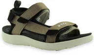 Buty dla chłopców - Sportowe sandały chłopięce Bartek 19054001 Szary - miniaturka - grafika 1