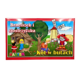 Kot w butach-Braciszek i siostrzyczka - Gry planszowe - miniaturka - grafika 1