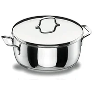 Garnki - LACOR 90024 garnek z pokrywką 24 cm Gourmet 90024 - miniaturka - grafika 1