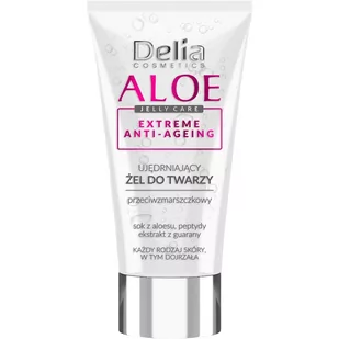 Delia Cosmetics Aloe Jelly Care Ujędrniający Żel do twarzy 50ml - Kremy do twarzy - miniaturka - grafika 1