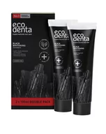 Pasty do zębów - Ecodenta Czarna pasta Double Pack 2x100ml EUR4241 - miniaturka - grafika 1