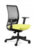 Fotele i krzesła biurowe - Fotel biurowy, ergonomiczny, Anggun - M, mustard, czarny - miniaturka - grafika 1