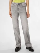 Spodnie damskie - Noisy May Dżinsy - NMYolanda Kobiety Bawełna szary jednolity, 25-30 - miniaturka - grafika 1