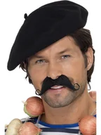 Gadżety na imprezę - Smiffys Beret czarny 26542 - miniaturka - grafika 1