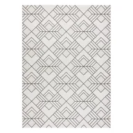 Dywany - Dywan SZNURKOWY SIZAL FLAT 48731960 Kwadraty, romby, geometryczny krem / szary beżowy 200x290 cm - miniaturka - grafika 1