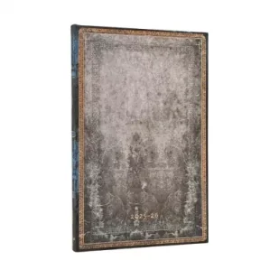 Paperblanks Kalendarz książkowy maxi 25/26 18M Dove Grey - Kalendarze - miniaturka - grafika 1