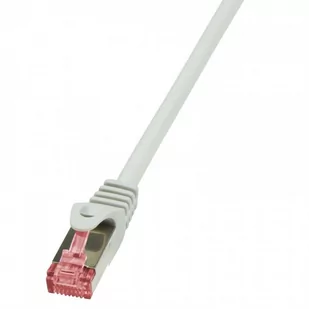 LogiLink Patchcord CQ2052S CAT.6 S/ftp 2m, szary - Patchcordy - miniaturka - grafika 4