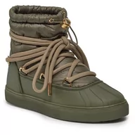Śniegowce damskie - Buty Inuikii Technical Low 75202-105 Green - miniaturka - grafika 1