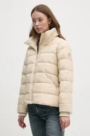 Kurtki damskie - Tommy Hilfiger kurtka puchowa damska kolor beżowy zimowa WW0WW43118 - miniaturka - grafika 1