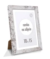 Ramki na zdjęcia - RAMKA NA ZDJĘCIA 10x15 cm A6 ramki 15x10 biała sosna - miniaturka - grafika 1