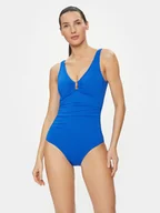 Stroje kąpielowe - Lauren Ralph Lauren Strój kąpielowy 20201016 Niebieski - miniaturka - grafika 1