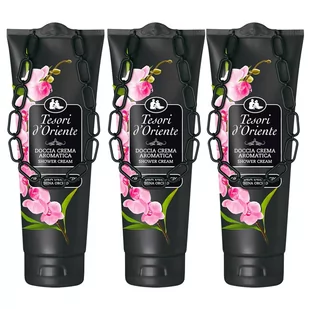 Tesori d'Oriente, Orchidea della Cina, Żel Pod Prysznic, Orchidea Chińska, 3x250ml - Kosmetyki do kąpieli - miniaturka - grafika 1