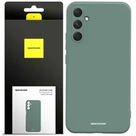 Etui i futerały do telefonów - Spacecase Etui Silicone Case Galaxy A54 5G dark green - miniaturka - grafika 1