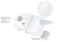 Szkolne artykuły papiernicze - Panta Plast Okładka na zeszyt samoprzylepna B5 (10szt) - miniaturka - grafika 1