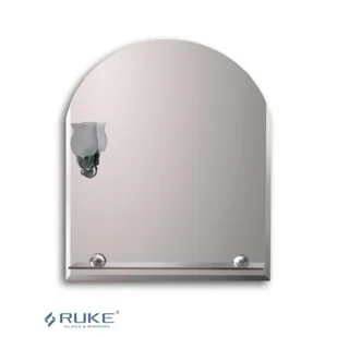 Lustro tradycyjne Izera 53 x 63 cm RUKE - Lustra - miniaturka - grafika 1