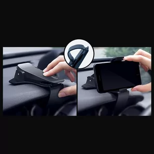 Ugreen samochodowy uchwyt klips do telefonu na kokpit deskę rozdzielczą czarny (LP136) - Uchwyty samochodowe do telefonów - miniaturka - grafika 10