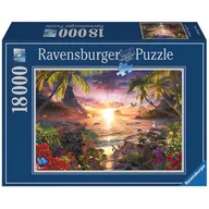 Puzzle - Ravensburger 18000 EL. Rajski Wschód Słońca WZRVBT0UN023308 - miniaturka - grafika 1