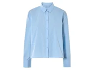 Koszule damskie - esmara® Koszula damska z bawełny (Niebieski, L(44/46)) - miniaturka - grafika 1