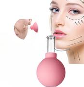 Zestawy kosmetyków damskich - Deni Carte, Bańka chińska próżniowa silikonowa do masażu twarzy S - miniaturka - grafika 1