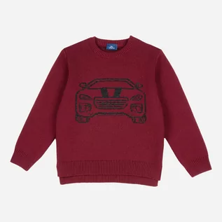 Swetry dla chłopców - Sweter Chicco 09096496000000-078 116 cm Czerwony (8054707913431) - grafika 1