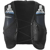 Kurtki i kamizelki sportowe męskie - Kamizelka do biegania Salomon Active Skin 8 Rozmiar: M / Kolor: czarny - miniaturka - grafika 1