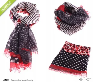 Szal PREMIUM WISKOZA Bandana OTULACZ Szalik PIEKNY - Apaszki i szaliki damskie - miniaturka - grafika 1