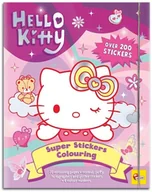 Kolorowanki, wyklejanki - Kolorowanka Hello Kitty - miniaturka - grafika 1