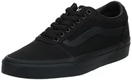 Trampki męskie - Vans Czarne trampki męskie 46 VN0A38DM1861_(Canvas) Black/Black-46 - miniaturka - grafika 1