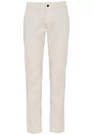 Spodenki męskie - camel active Męskie spodnie chinosy Slim Fit Madison, beżowy, 34W / 30L - miniaturka - grafika 1