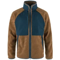 Kurtki męskie - Kurtka męska Fjällräven Vardag Pile Jacket M Rozmiar: XL / Kolor: brązowy/niebieski - miniaturka - grafika 1