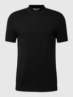 Koszulki męskie - Koszulka polo z krótką listwą guzikową model ‘BERG’ - miniaturka - grafika 1