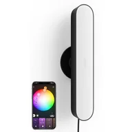 Systemy inteligentnych domów - Philips Hue lampka biurkowa 2xPlay RGBW czarna - miniaturka - grafika 1