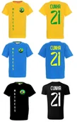 Koszulki sportowe męskie - Koszulka BRAZYLIA Matheus CUNHA 21 - miniaturka - grafika 1