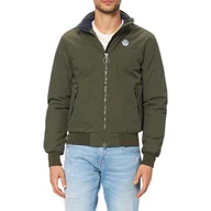 Kurtki męskie - Kurtka męska North Sails Sailor zimowa ciepła bez kaptura zielona-XXL - miniaturka - grafika 1