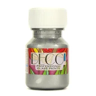 Farby i media malarskie - Witrażowa farba do szkła DECO 30 ml - srebrny - miniaturka - grafika 1