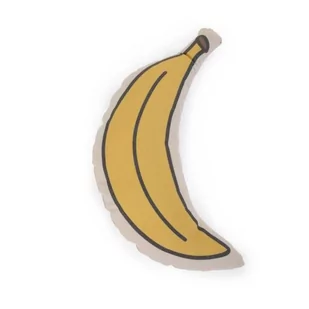 Childhome, Poduszka kanwas, Banan - Kołdry i poduszki dla dzieci - miniaturka - grafika 1